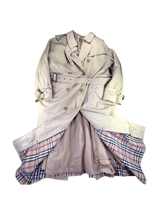 Burberry | Jackets & Coats | Vtg Burberryralph Lauren Remvable Wool ...
